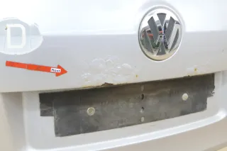 VW Golf Plus 5M Heckklappe hinten Kofferraumklappe Scheibe silber LA7W - ROST - Bild 2