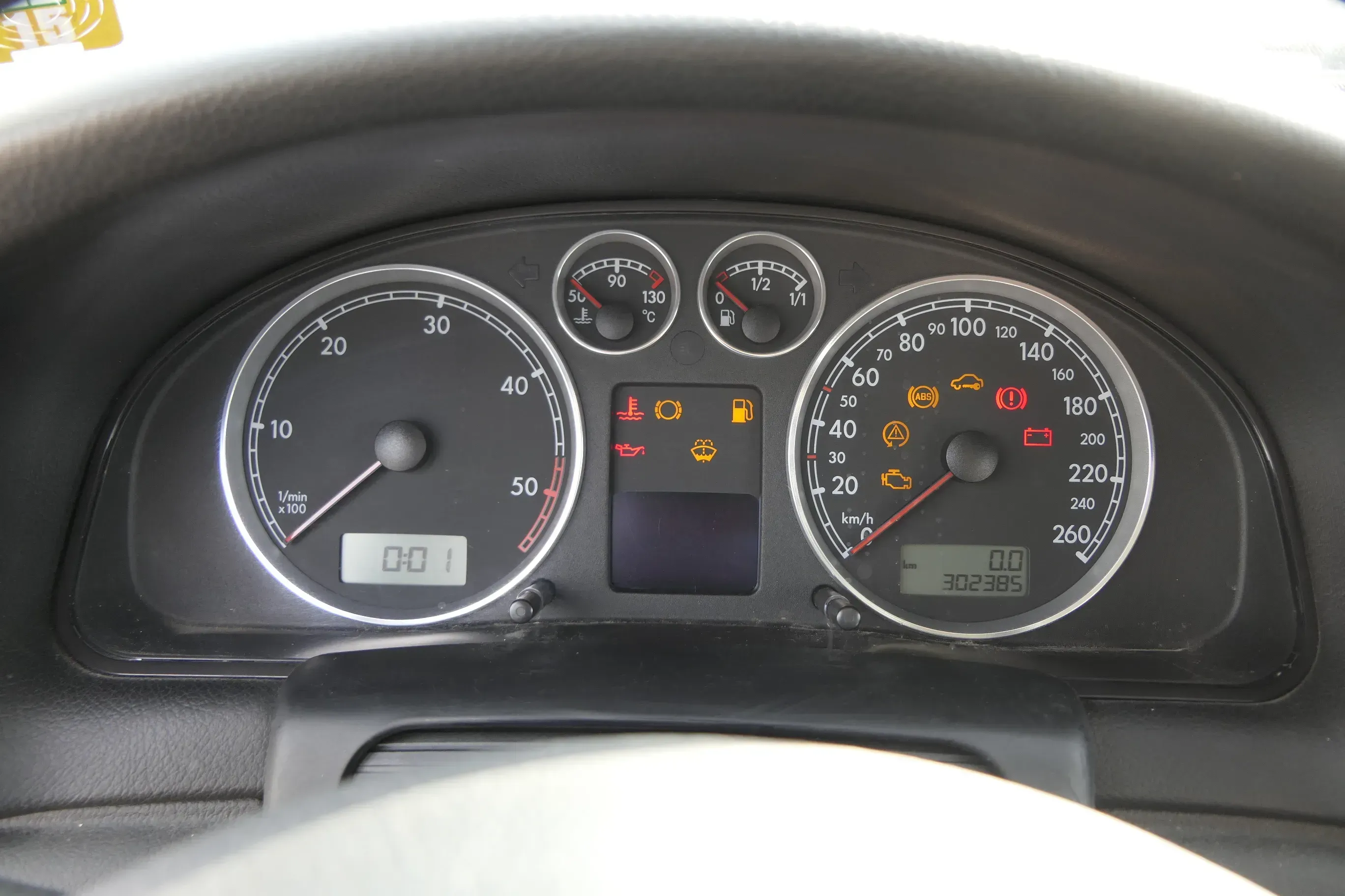 VW Passat 3BG Tacho Tachometer Kombiinstrument 302.000km 3B0920829A Diesel TDI - Bild 1