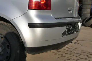 VW Polo 9N 9N3 Stoßstange Heckstoßstange hinten silber LA7W reflexsilber Mängel - Bild 3