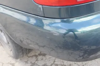 Audi A4 B5 Limousine Stoßstange hinten Heckstoßstange grün LZ6U biscaBj99 - Bild 2