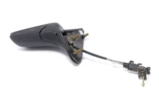 VW Golf 3 Vento elektrischer Spiegel Außenspiegel links mit Glas schwarz - Bild 4