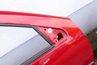 VW Golf 4 Tür vorne rechts Beifahrertür 2/3-Türer rot brau LC3K - Bild 3