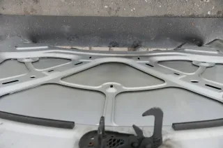 VW Passat 3C Motorhaube Klappe vorne vorn Haube silber LA7W Frontklappe - Bild 2