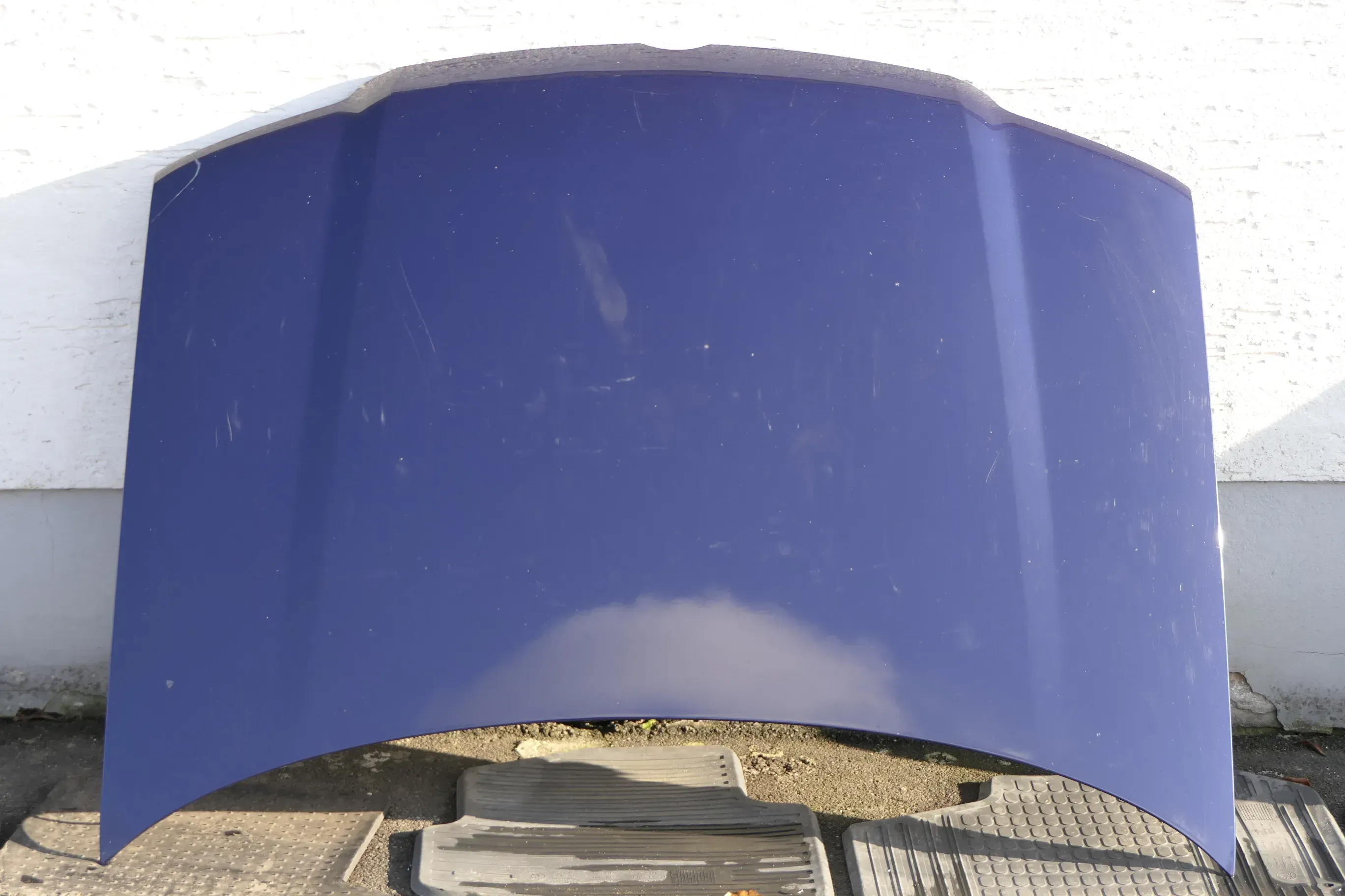 VW Polo 6N2 Motorhaube Haube vorne Klappe Frontklappe blau LB5N - Bild 1