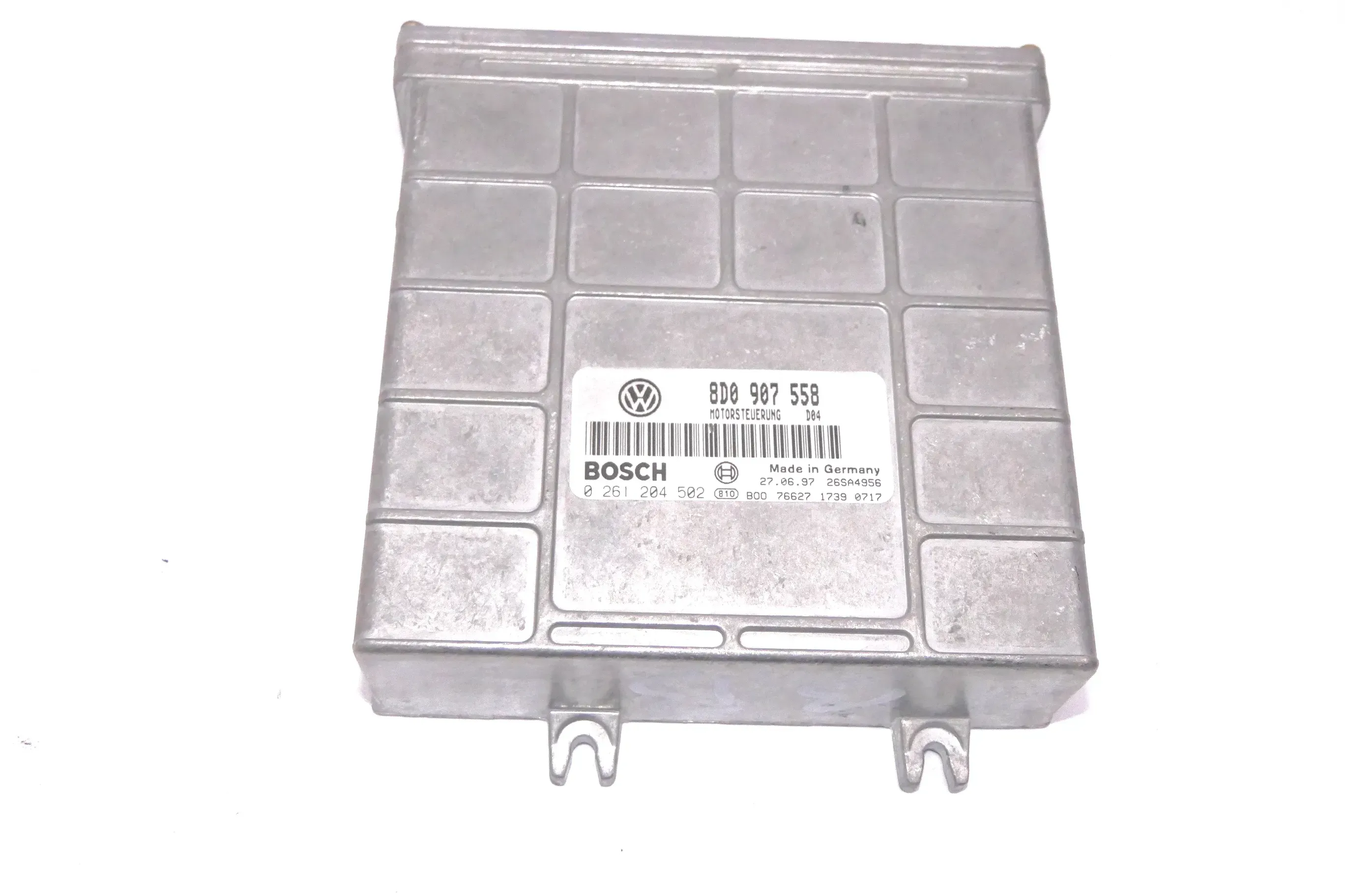 VW Passat 3B Steuergerät 1,6l 74kw 101PS ADP Motor 8D0907558 - Bild 1
