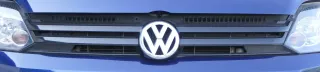 Golf Plus 5M Grill Kühlergrill VW Zeichen Logo schwarz ab ca. 2009 schwarz - Bild 2