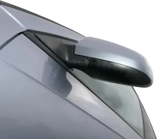 Audi A3 8P elektrischer Spiegel Außenspiegel vorne links grau LX7W + Glas - Bild 5