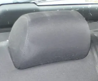 1x Audi A4 B5 A6 4B Kopfstütze hinten rechts oder links schwarz Bezug - Bild 2