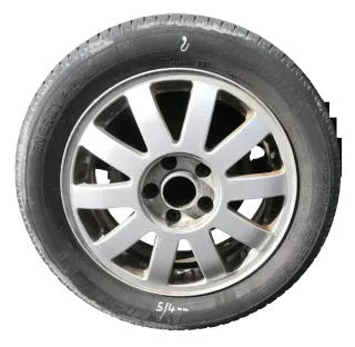 Aud A4 B5 A6 4B Alufelgen 205/55 R16 Speedline Winterreifen Reifen 4B0601025H - Bild 1