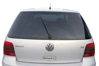 VW Golf 4 Limousine Heckklappe Kofferraumklappe Klappe hinten silber LB7Z ohnAnb - Bild 1