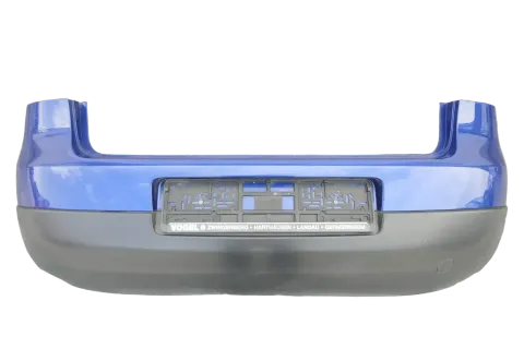 VW Golf 5 1K Limousine Stoßstange hinten Heckstoßstange blau LC5J