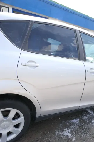 Seat Altea 5P Tür hinten rechts grau silber LS7N - ohneAnbauteile - Bild 1