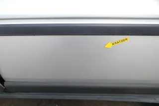 Audi 80 90 Tür hinten links Rahmen Türblatt grau LY7T -ohne Anbauteile - Bild 9