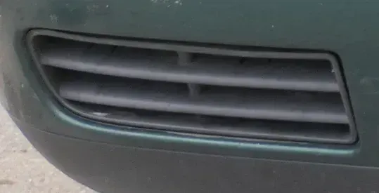 Golf 4 1E Cabrio Gitter in Stoßstange vorne Frontstoßstange Blende rechts - Bild 1
