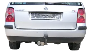 VW Passat 3BG Kombi Variant Stoßstange hinten Heckstoßstange silber LA7W - Bild 1