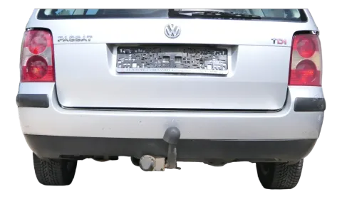 VW Passat 3BG Kombi Variant Stoßstange hinten Heckstoßstange silber LA7W
