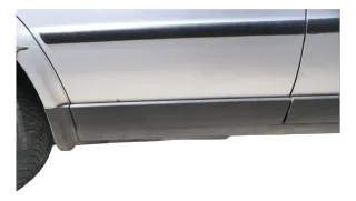 VW Passat 3B 3BG 3B6 Kombi Avant Tür hinten rechts mit Scheibe grau silber LB7Z - Bild 2
