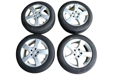 Audi A4 8K B8 Alufelgen Felgen Reifen 205/55 R16 91T M&S Winterreifen Borbet