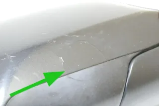 Audi A6 4B Spiegel Außenspiegel rechts elektrisch schwarz LZ9W mit Glas - Bild 3