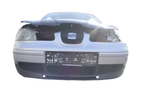 Seat Arosa 6H Stoßstange Frontstoßstange vorne grau silber LS7N Facelift + Grill