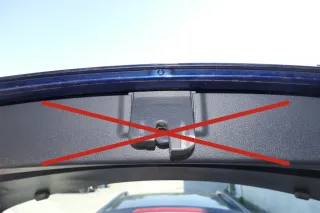 VW Golf Plus 5M 521 Heckklappe hinten Kofferraumklappe + Scheibe blau LD5Q DELLE - Bild 2