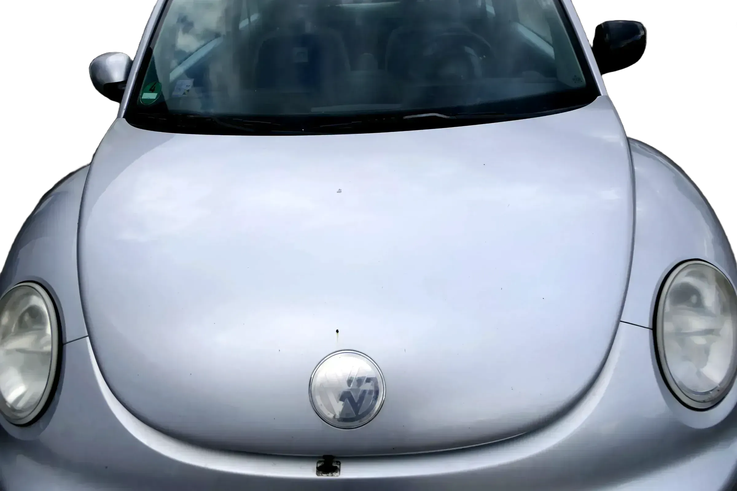 VW New Beetle 9C Motorhaube Klappe vorne silber grau LG9R - Bild 1