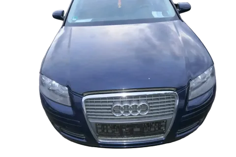 Audi A3 8P Motorhaube Haube Klappe vorn vorne blau LZ5J 4/5-Türer