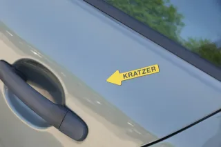 Golf 5 V 1K Tür Türrahmen hinten links 4/5-Türer grau grün LA6Q  -ohneAnbautei - Bild 3