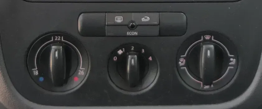 VW Golf 5 Eos Caddy Steuergerät Klimaanlage Klimabedienteil 1K0820047JN Heizung - Bild 1