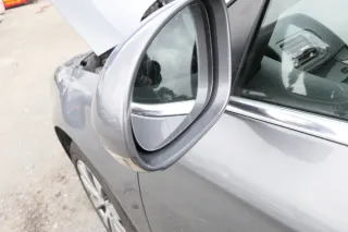 VW Passat 3C elektrischer Spiegel Außenspiegel links mit Glas Blinke grau LA7T - Bild 2