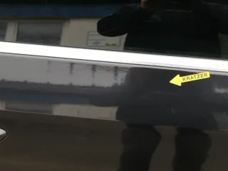 VW Passat 3C Kombi Variant Tür hinten rechts schwarz LC9X ohneAnbauteile - Bild 10