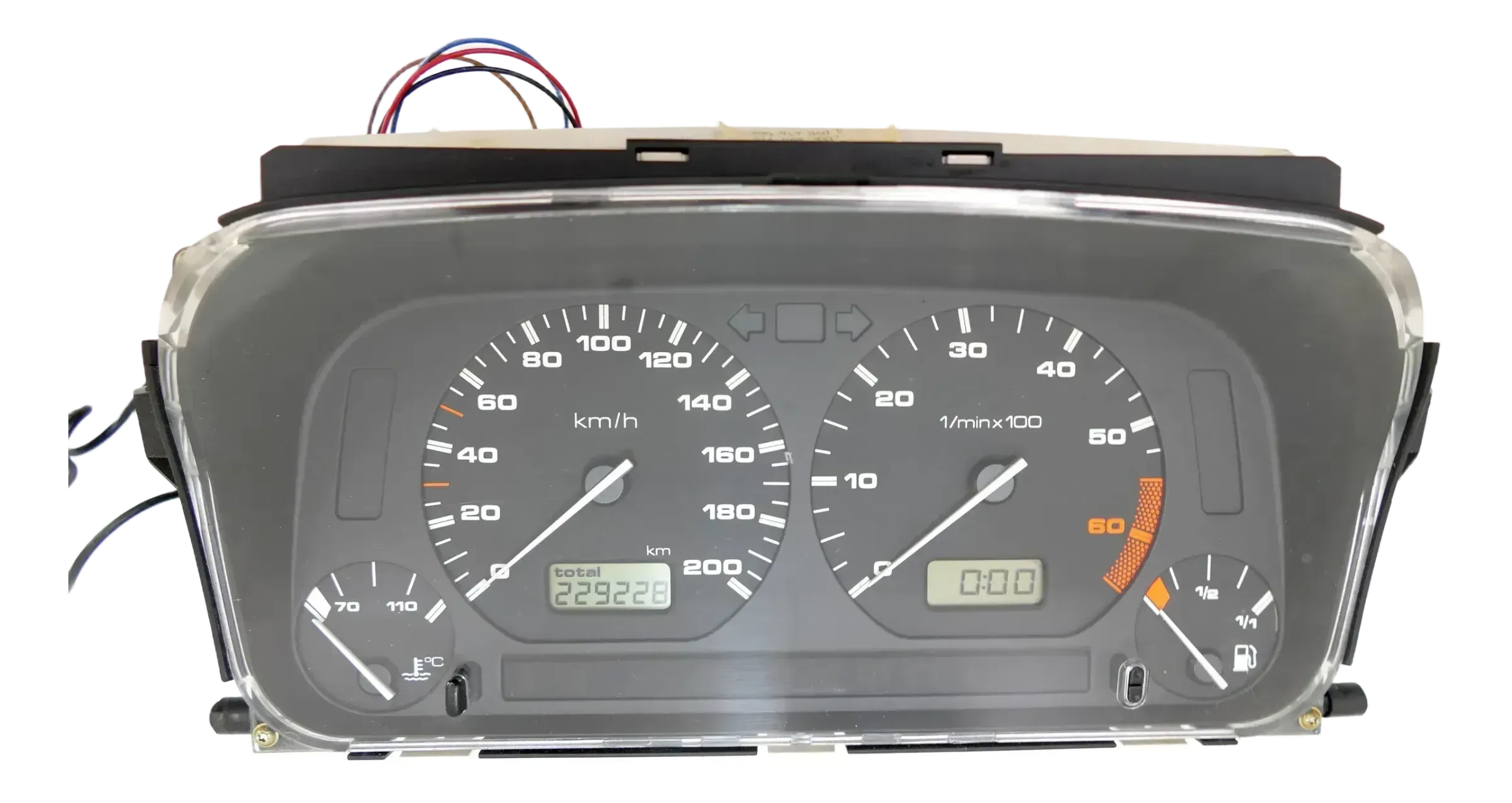 VW Polo 6N Tacho Tachometer Kombiinstrument 229.000km 6N0919860P Benziner - Bild 1