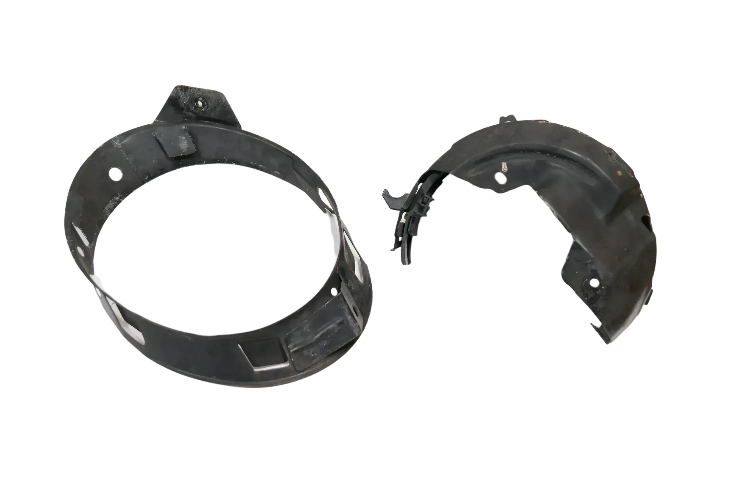 VW New Beetle Cabrio Scheinwerfer links vorne Halterung Halter Aufnahme Verriege - Bild 1