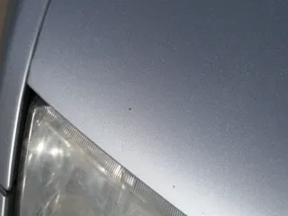 Skoda Fabia 6Y Motorhaube Klappe vorne grau LF7T silber vorn  (OHNEgrill!) - Bild 14
