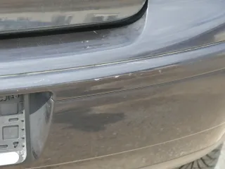 VW Polo 9N 9N3 Stoßstange Heckstoßstange hinten schwarz LC9Z Stoßfänger - Bild 3