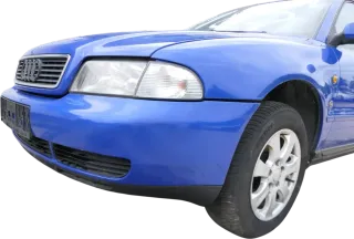 Audi A4 B5 Kombi + Limo Stoßstange vorne Frontstoßstange blau LZ5M Stoßfänger - Bild 8