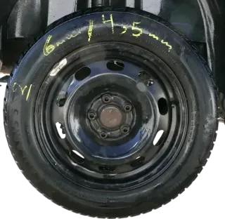 4x Polo 6R 9N Ibiza Felgen 185/60 R14 Allwetterreifen M+S 6jx15 ET38 Reifen 4-5m - Bild 1
