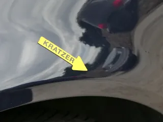VW Golf 4 1J Kotflügel vorne links blau LB5N - Bild 5