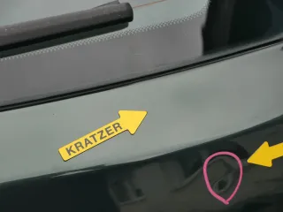 Fabia 6Y6 Schrägheck Heckklappe Kofferraumklappe hinten grün LF8T Scheibe - Bild 4