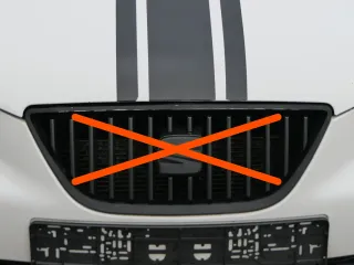 Seat Ibiza 6J Stoßstange Frontstoßstange vorne weiß LB9A 6J0807217H Spoiler - Bild 4