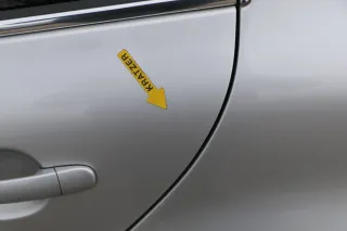 Skoda Superb 3U Limousine Tür hinten links silber LF7T - ohne Anbauteile - Bild 3