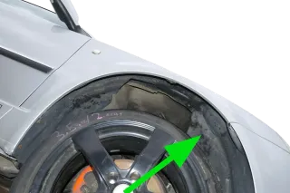 Skoda Superb 3U Radhausschale Dämpfung Radhaus vorne rechts 3U0809958 - Bild 2