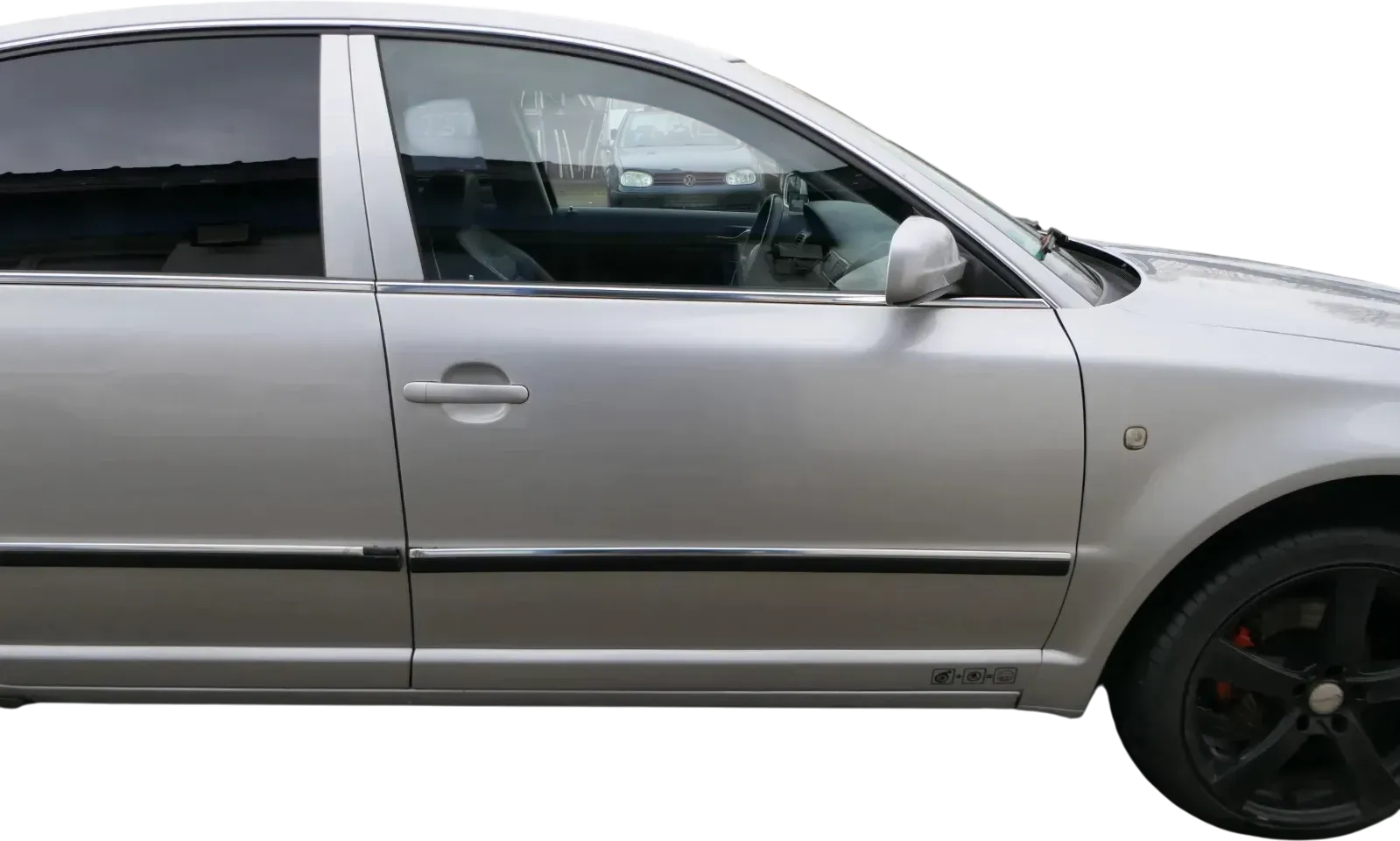 Skoda Superb 3U Beifahrertür Tür vorne rechts silber LF7T - ohne Anbauteile - Bild 1