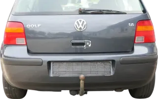 Golf 4 Limousine Heckklappe Kofferraumklappe Klappe hinten grau LC7V -ohneAnb - Bild 15