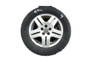 4x Golf 4 Bora Alufelgen Felgen 195/65 R15 Winterreifen Reifen 1J0601025Q 6-7mm - Bild 8