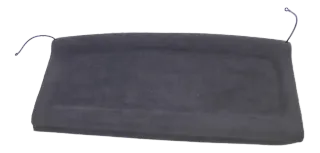 VW Polo 6N Hutablage Abdeckung Kofferraum off-black (schwarz) hinten - Bild 1