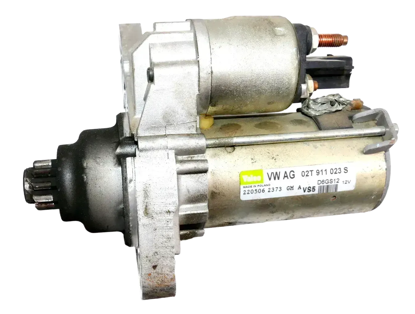 VW Skoda Fabia Golf 5 V Anlasser Starter 02T911023S - Bild 1