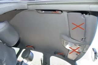 Audi A3 8P 4/5-Türer Himmel Innenraum Decke Dachhimmel Dach oben schwarz Sportba - Bild 2