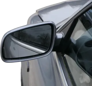 Passat 3B 3BG elektrischer Spiegel Außenspiegel links + Glas grau LD7W - Bild 1