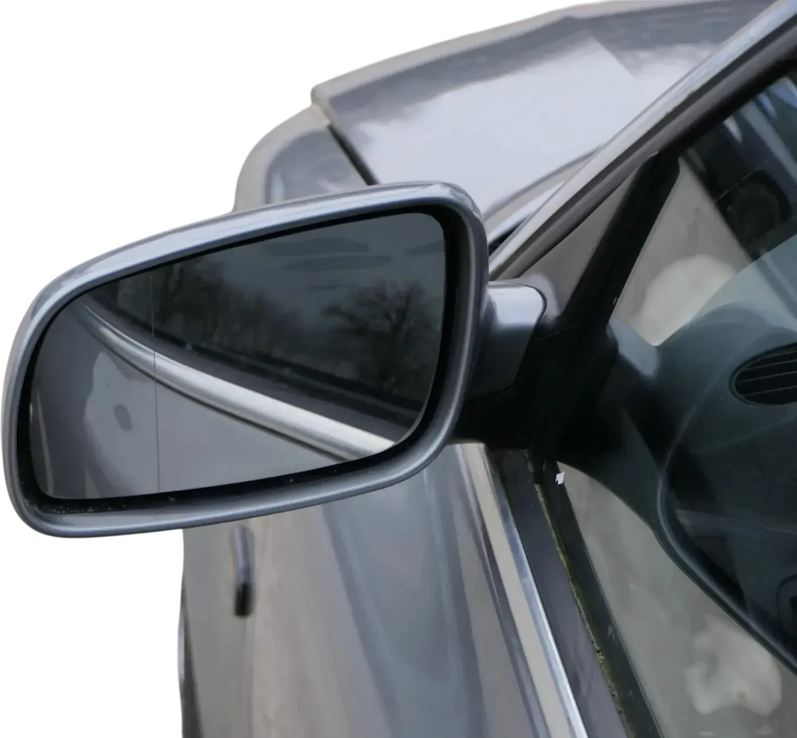 Passat 3B 3BG elektrischer Spiegel Außenspiegel links + Glas grau LD7W - Bild 1